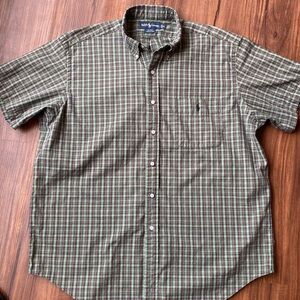 Ralph Lauren Short-Sleeve Button-Down Shirt - Blake Style
